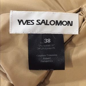 Yves Salomon Evening Foxfur Jacket